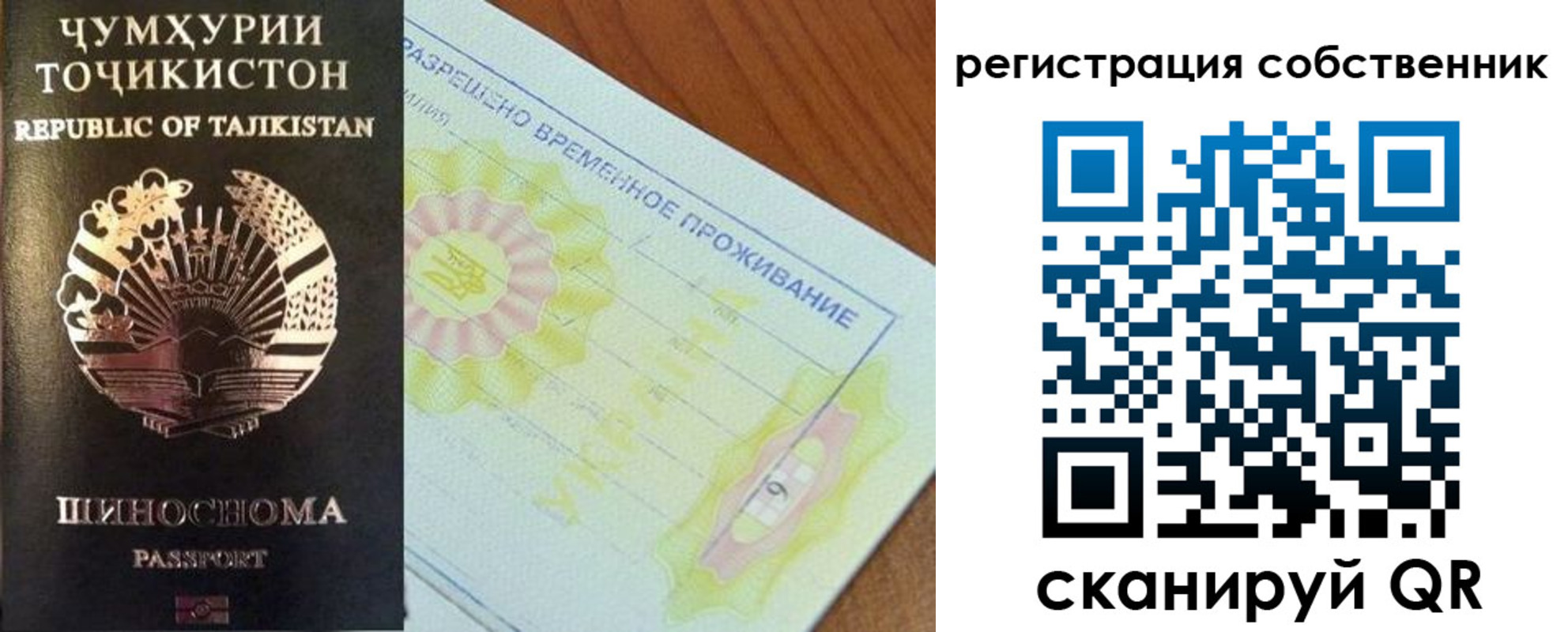 временная регистрация для всех в Кувандыке